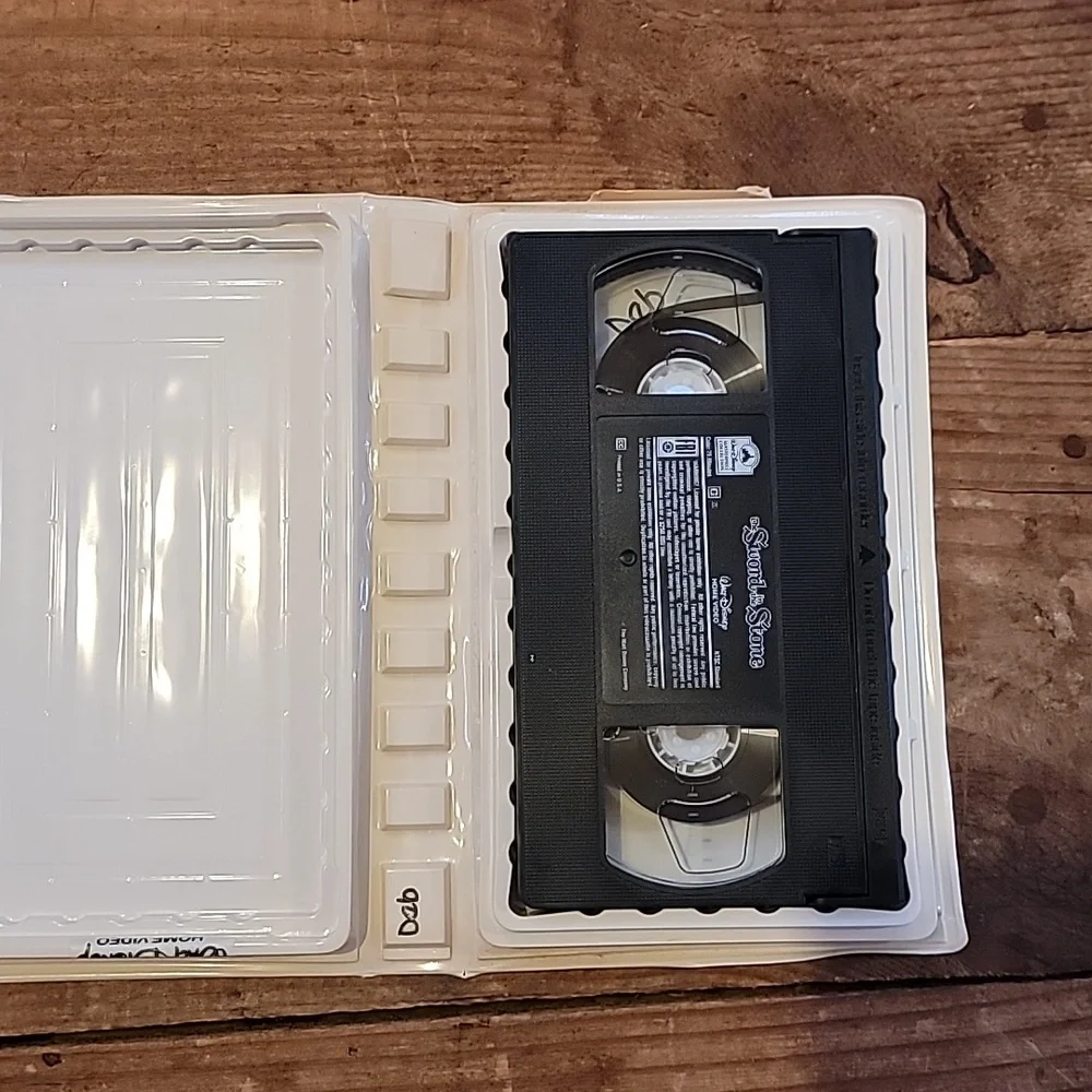 Sword in the stone vhs